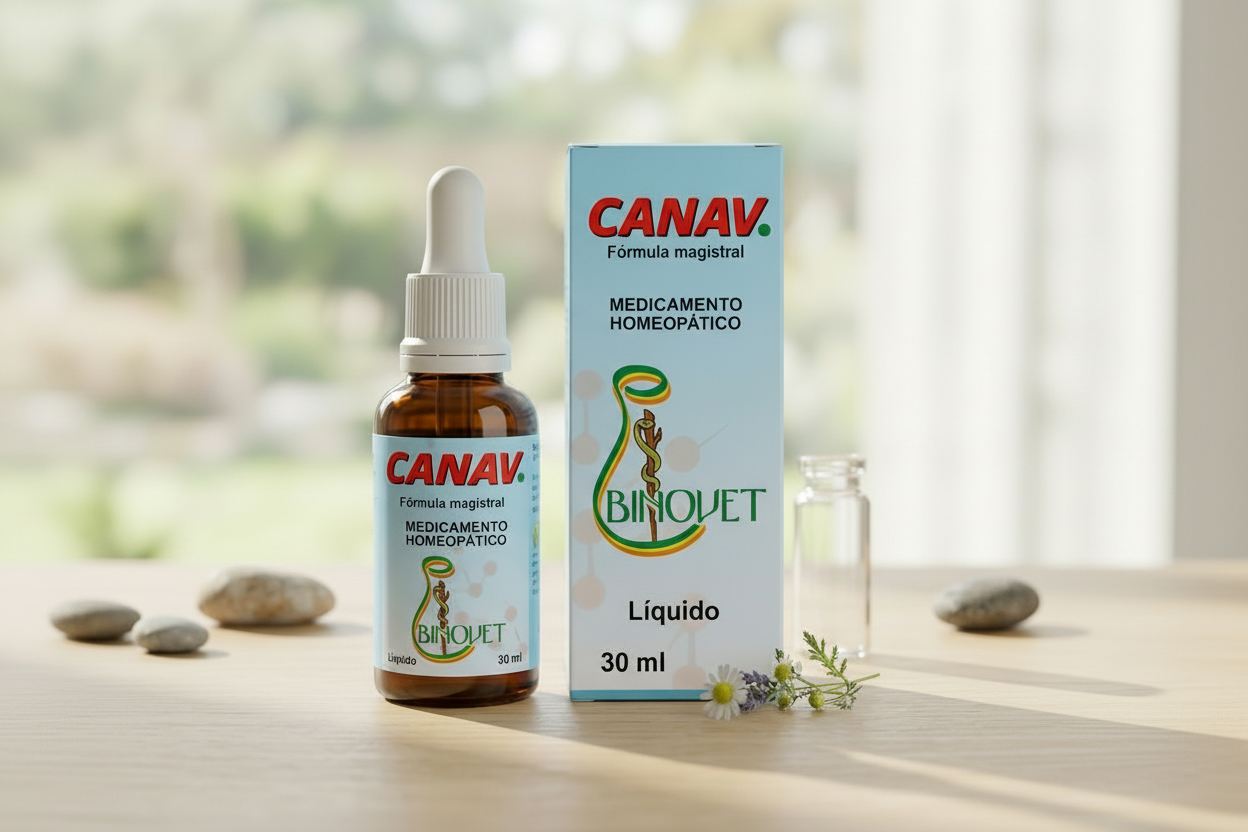 CANAV GOTAS x 30ml- Medicamento Homeopático Veterinario