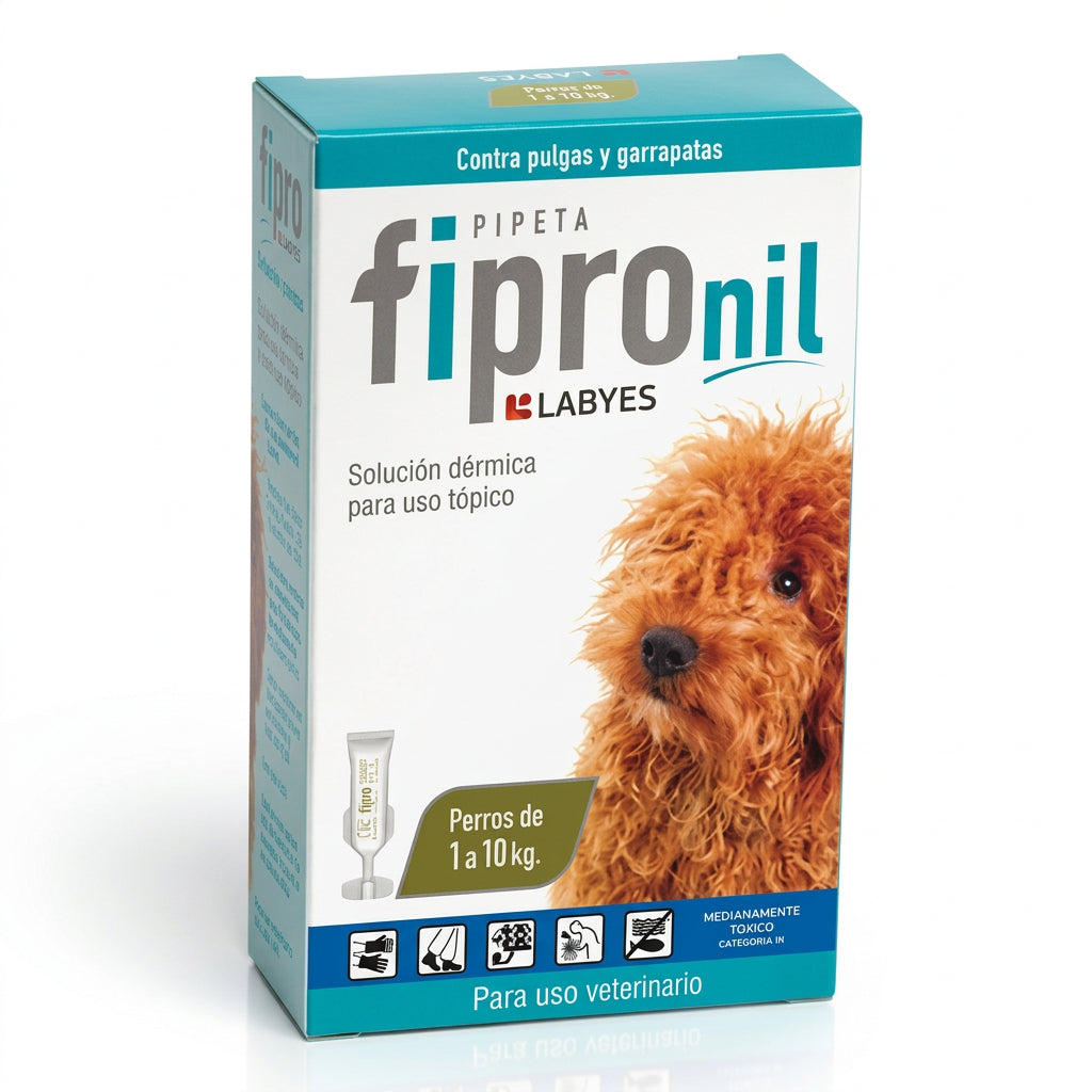 Fipronil Labyes Perros 1 a 10 kg