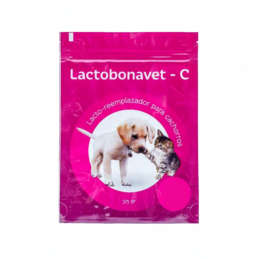 Lactobonavet x 375 g – Lacto-reemplazador para cachorros y gatitos