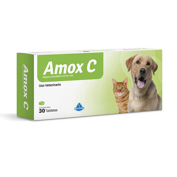 AMOX C x 30 Tabletas - SuperVet– SuperVet - Veterinaria