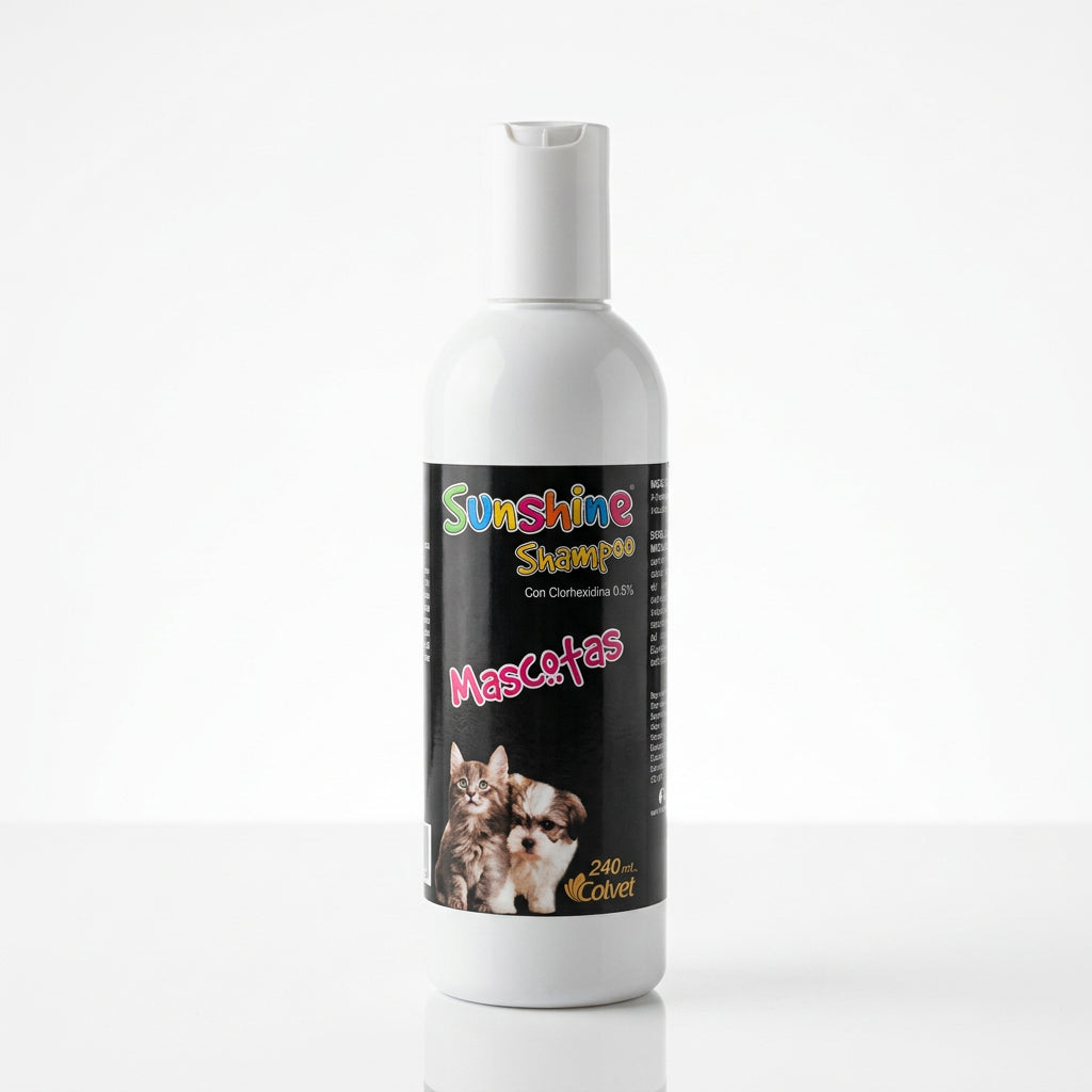 Sunshine Shampoo 240 ml para Perros y Gatos