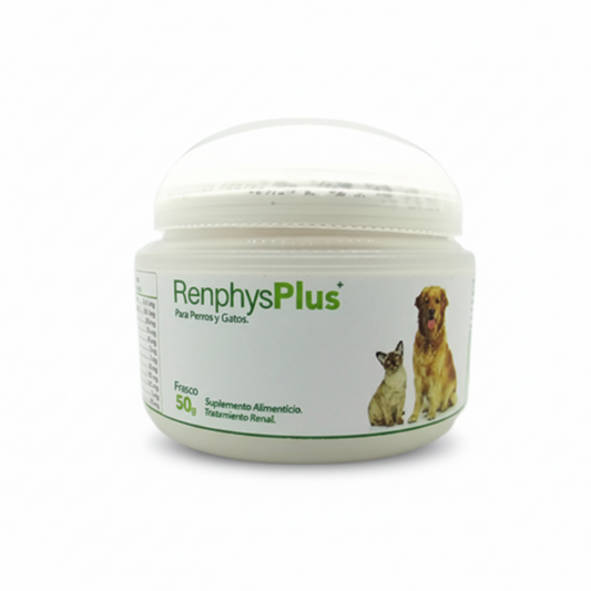 Renphys Plus - Soporte Renal para Perros y Gatos (50 g)