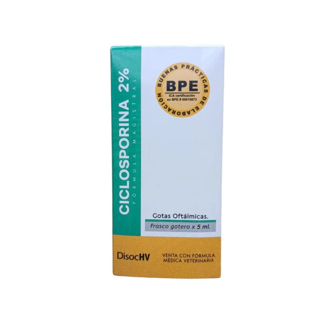 Ciclosporina 2% x 5ml