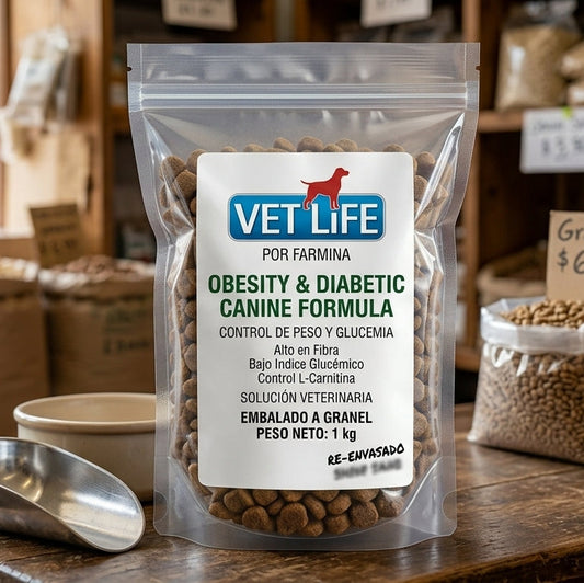 VET LIFE OBESITY ET DIABETIC A GRANEL 1KG