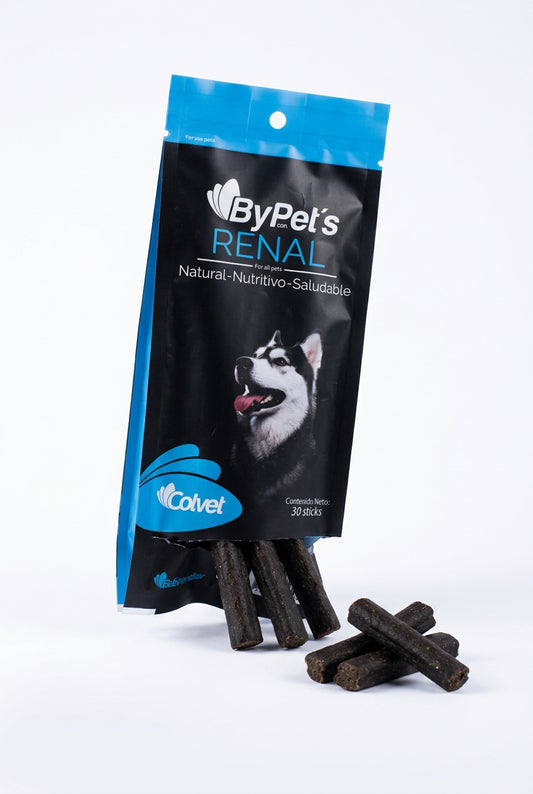 BYPETS RENAL PERRO Y GATO X 30 STICKS